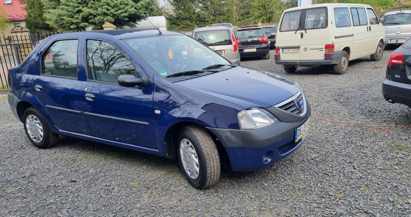 Dacia Logan cena 6300 przebieg: 136700, rok produkcji 2006 z Zelów małe 191